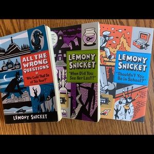 Lemony Snicket books